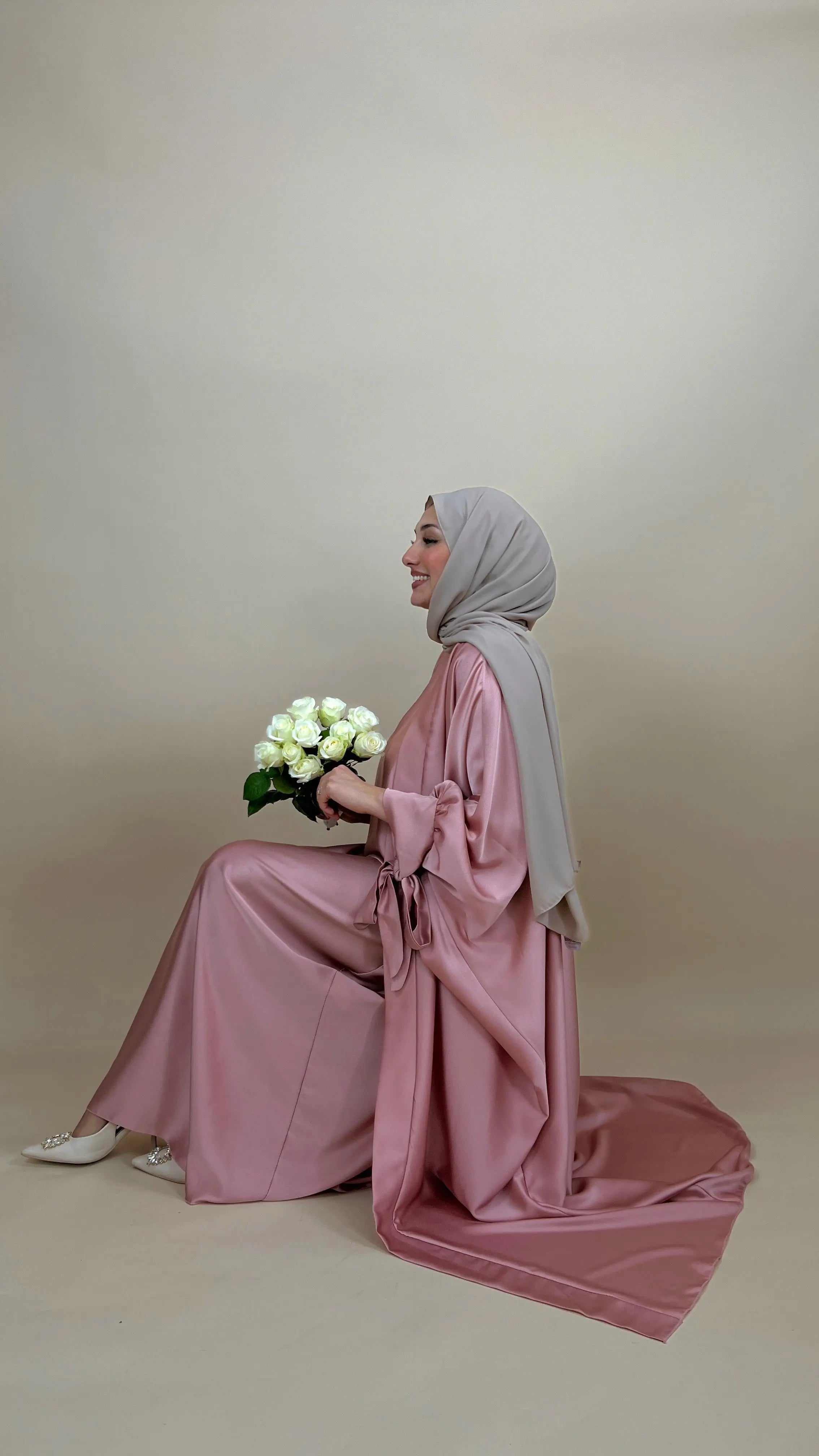 Abaya Set Mira altrosa S A Y A H