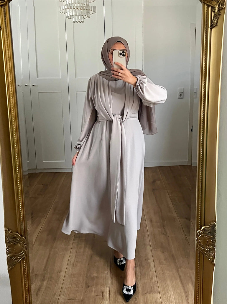 Kleid mit Schulterdrapierung S A Y A H