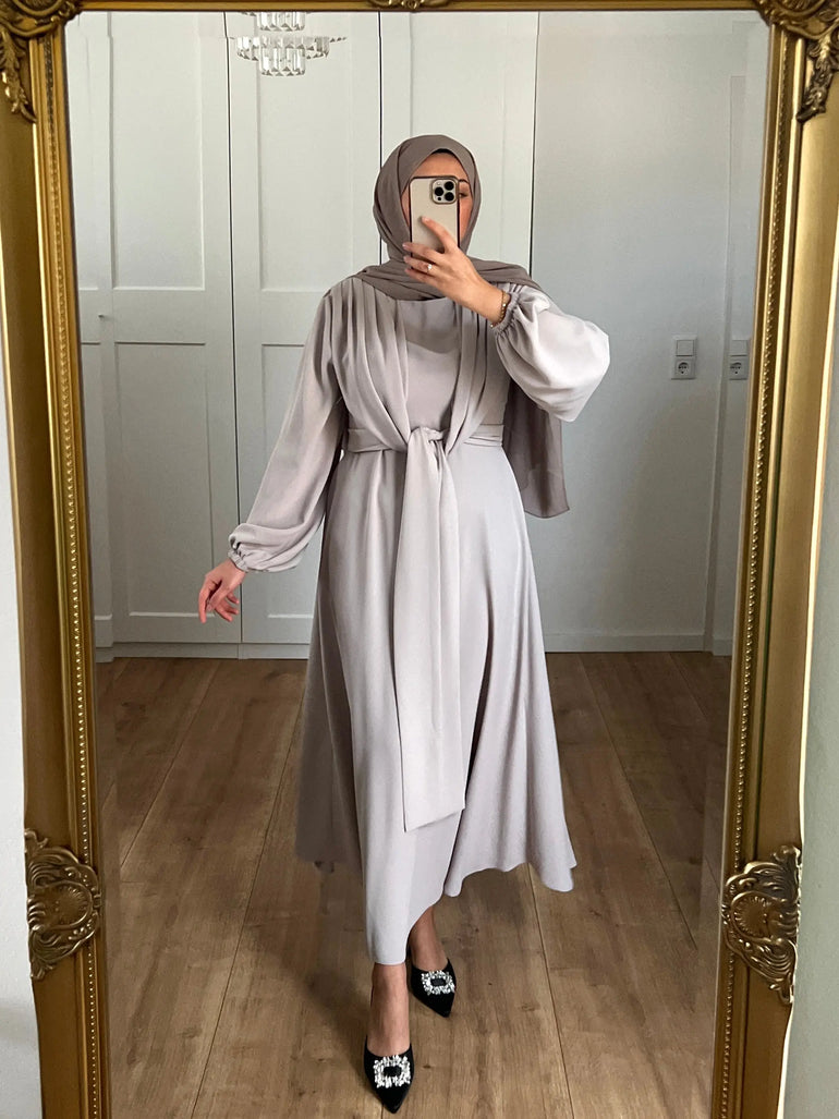 Kleid mit Schulterdrapierung S A Y A H